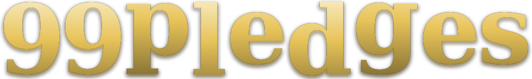 99pledges logo